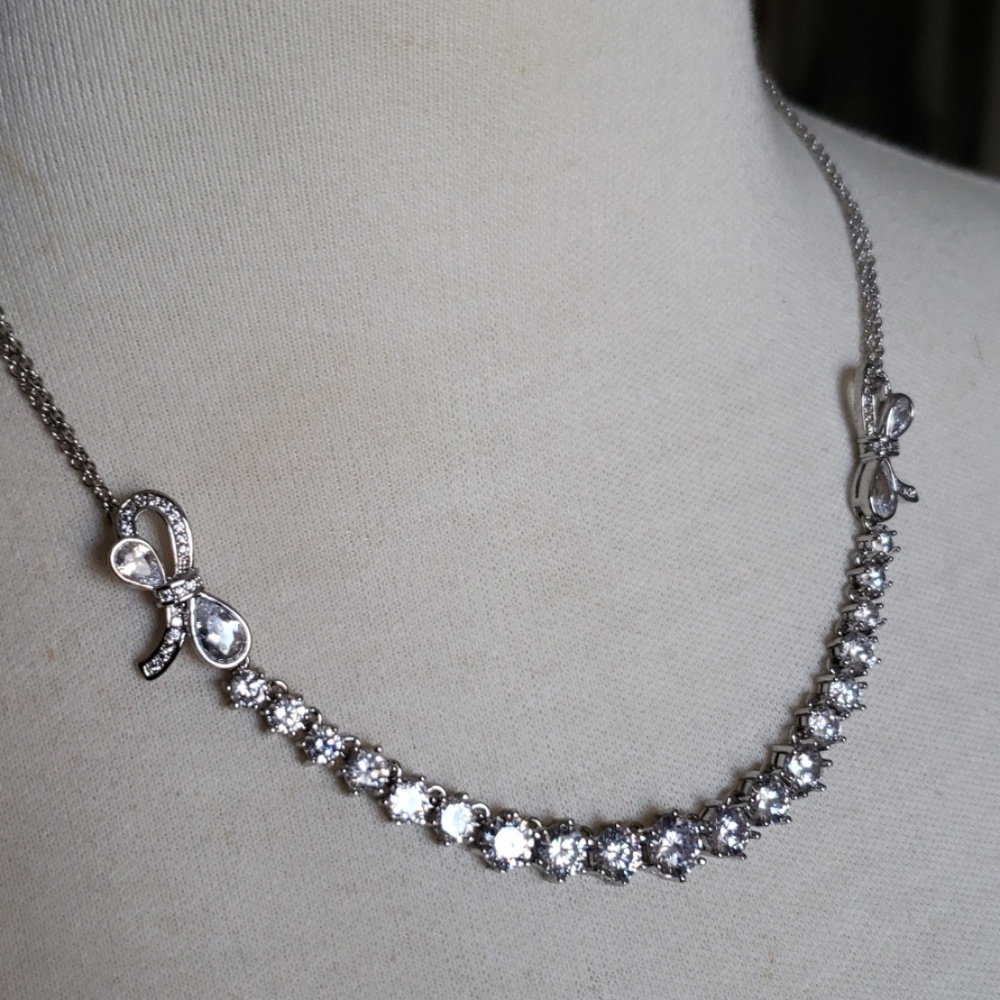 Betsey Johnson Rhinestone Necklace